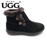 MUBO UGG Fashion Boots Premium Sheepskin Shoes Antislip TPR Sole SN7788 - UGGFace