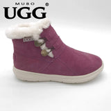 MUBO UGG Fashion Boots Premium Sheepskin Shoes Antislip TPR Sole SN7788 - UGGFace