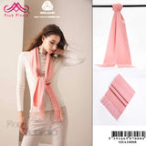 POSH FLEECE Pure Wool Scarf with Fringe Wrap 170CM x 30CM Soft Fashion Warm Scarves SDA10008 - UGGFace