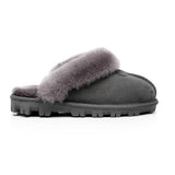 LADIES SLIPPERS DOUBLE FACE AUSTRALIA PREMIUM SHEEPSKIN FUR SCUFFMUBO UGG SW1200 - UGGFace