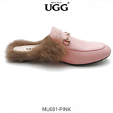 MUBO UGG LUCIA Women Leather Flat Slides