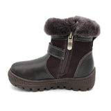 SW1507 Mubo UGG Kids Boots TPR Sole Black Colour Size 28~32 - UGGFace