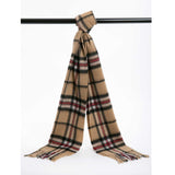 POSH FLEECE Pure Wool Scarf with Fringe Wrap 170CM x 30CM Soft Fashion Warm Scarves SGB10001 - UGGFace