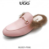 MUBO UGG LUCIA Women Leather Flat Slides