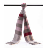 POSH FLEECE Pure Wool Scarf with Fringe Wrap 170CM x 30CM Soft Fashion Warm Scarves SGB10056 - UGGFace