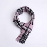 POSH FLEECE Pure Wool Scarf with Fringe Wrap 170CM x 30CM Soft Fashion Warm Scarves SGB10003 - UGGFace