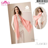 POSH FLEECE Pure Wool Scarf with Fringe Wrap 170CM x 30CM Soft Fashion Warm Scarves SDA10008 - UGGFace