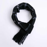 POSH FLEECE Pure Wool Scarf with Fringe Wrap 170CM x 30CM Soft Fashion Warm Scarves SGB10071 - UGGFace