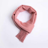 POSH FLEECE Pure Wool Scarf with Fringe Wrap 170CM x 30CM Soft Fashion Warm Scarves SDA10008 - UGGFace