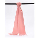 POSH FLEECE Pure Wool Scarf with Fringe Wrap 170CM x 30CM Soft Fashion Warm Scarves SDA10008 - UGGFace