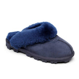 LADIES SLIPPERS DOUBLE FACE AUSTRALIA PREMIUM SHEEPSKIN FUR SCUFFMUBO UGG SW1200 - UGGFace