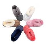 LADIES SLIPPERS DOUBLE FACE AUSTRALIA PREMIUM SHEEPSKIN FUR SCUFFMUBO UGG SW1200 - UGGFace