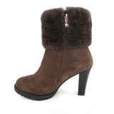 SW1573 Mubo UGG Home BOOTS TPR Sole BROWN Colour Size 35~40 - UGGFace