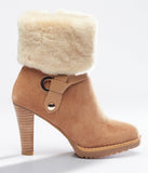 SW1572 Mubo UGG Home BOOTS TPR Sole Chestnut Colour Size 36~40 - UGGFace