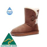 MUBO UGG WOMEN'S WATER RESISTANTS AUSTRILIAN MADE Button CLASSIC UGG BOOTS 36909 - UGGFace