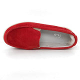 Australian Sheepskin Unisex Casual Flats UGG Moccasin - Red