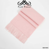 SDA10003 POSH FLEECE Pure Wool Scarf with Fringe Wrap,170CM x 30CM, Soft Fashion Warm Winter - UGGFace