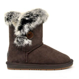 UGG Short Button Fur Boots