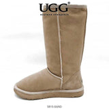 Unisex Premium Tall Classic UGG Boots Water Resistant - Sand