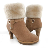 SW1572 Mubo UGG Home BOOTS TPR Sole Chestnut Colour Size 36~40 - UGGFace