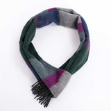 POSH FLEECE Pure Wool Scarf with Fringe Wrap 170CM x 30CM Soft Fashion Warm Scarves SGB10069 - UGGFace