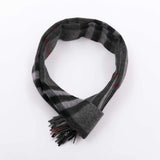 POSH FLEECE Pure Wool Scarf with Fringe Wrap 170CM x 30CM Soft Fashion Warm Scarves SGB10015 - UGGFace