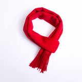 POSH FLEECE Pure Wool Scarf with Fringe Wrap 170CM x 30CM Soft Fashion Warm Scarves SDA10002 - UGGFace