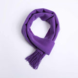 SDA10013 POSH FLEECE Pure Wool Scarf with Fringe Wrap,170CM x 30CM, Soft Fashion Warm Winter - UGGFace