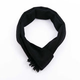 POSH FLEECE Pure Wool Scarf with Fringe Wrap 170CM x 30CM Soft Fashion Warm Scarves SDA10005 - UGGFace