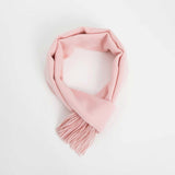 SDA10003 POSH FLEECE Pure Wool Scarf with Fringe Wrap,170CM x 30CM, Soft Fashion Warm Winter - UGGFace