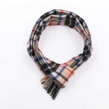 POSH FLEECE Pure Wool Scarf with Fringe Wrap 170CM x 30CM Soft Fashion Warm Scarves SGB10010 - UGGFace