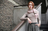 100%  Wool Scarf Check WJ1MDG009 S: 180*30 Buy Two Third Free - UGGFace