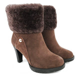 SW1573 Mubo UGG Home BOOTS TPR Sole BROWN Colour Size 35~40 - UGGFace