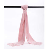 SDA10003 POSH FLEECE Pure Wool Scarf with Fringe Wrap,170CM x 30CM, Soft Fashion Warm Winter - UGGFace