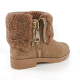 SW1389 Mubo UGG Home BOOTS TPR Sole Chestnut Colour Size 36~40 - UGGFace