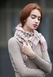 100%  Wool Scarf Check WJ1MDG009 S: 180*30 Buy Two Third Free - UGGFace