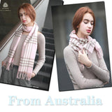 100%  Wool Scarf Check WJ1MDG009 S: 180*30 Buy Two Third Free - UGGFace