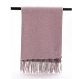 SH1010 Posh Fleece Australian Merino Wool Blend Shawl 200CM x 70CM Soft Fashion Warm - UGGFace