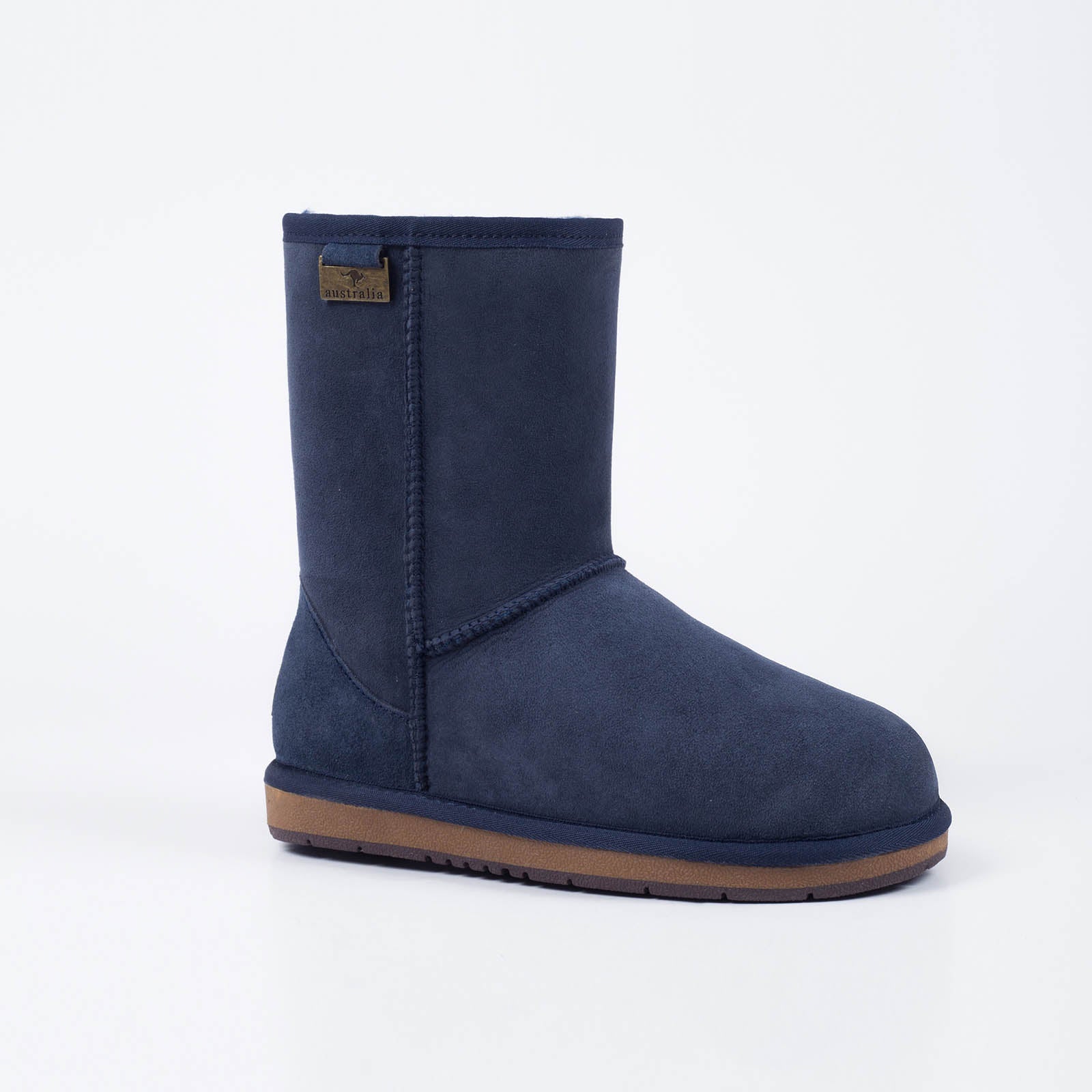 Navy blue short ugg on sale boots